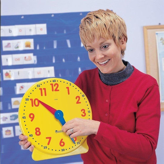 Learning Resources Joc Educațional de Învățare a Orei din Lemn pentru 5+ ani Ani