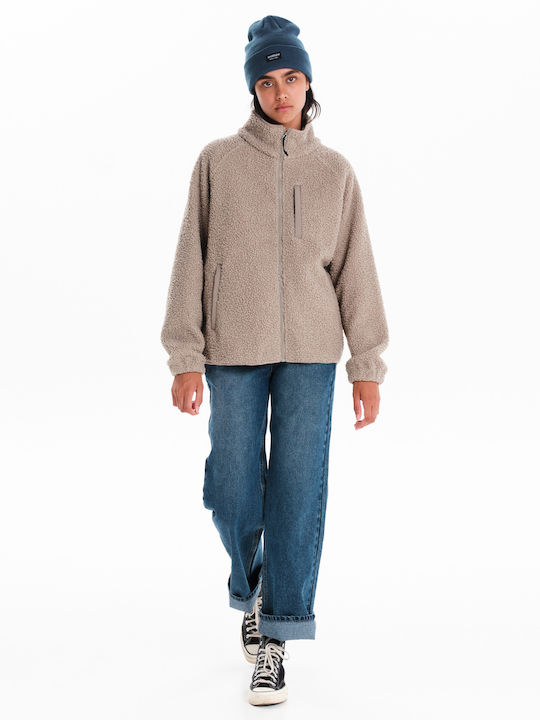 Women's Short Lifestyle Jacket for Winter White