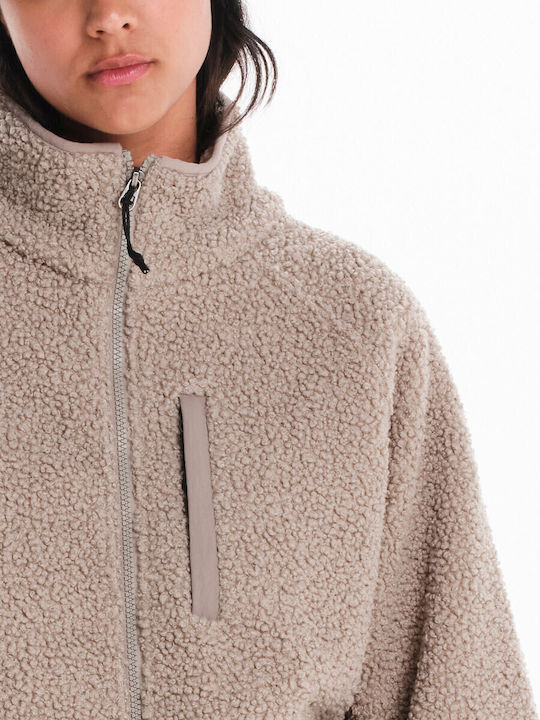 Women's Short Lifestyle Jacket for Winter White