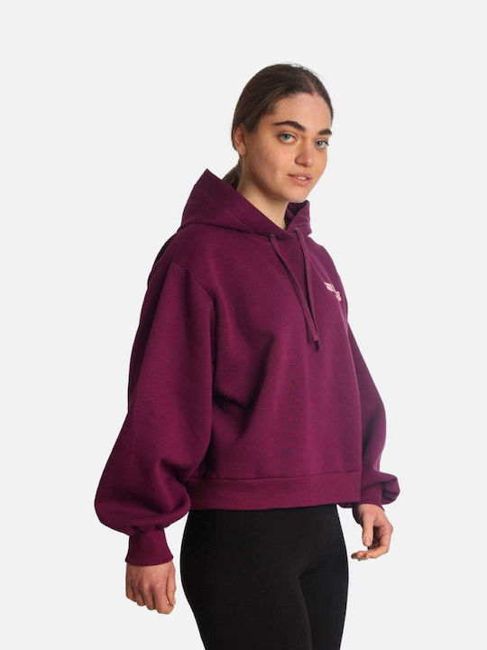 Paco & Co Women's Long Fleece Sweatshirt Magenta