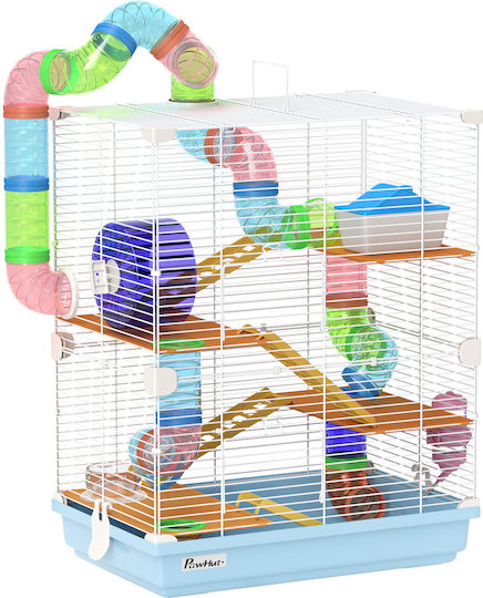 Pawhut Rodent Cage 46x30x58cm