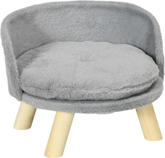 Pawhut Sofa Katze Gray