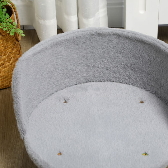 Pawhut Sofa Katze Gray