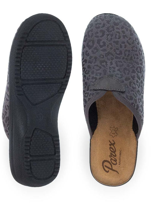 Winter Women's Slippers Gray
