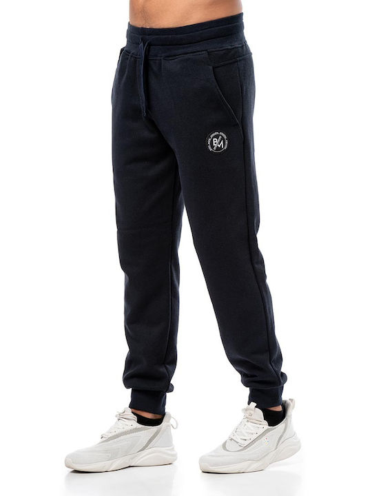 Bodymove Men's Sweatpants with Rubber Navy