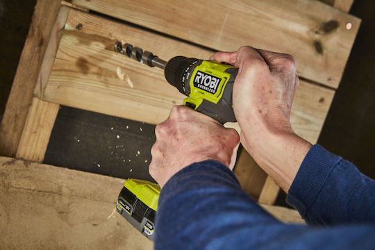 Ryobi RPD18BL-2C20S Percussive Drill Driver Battery Brushless 18V 2x2Ah