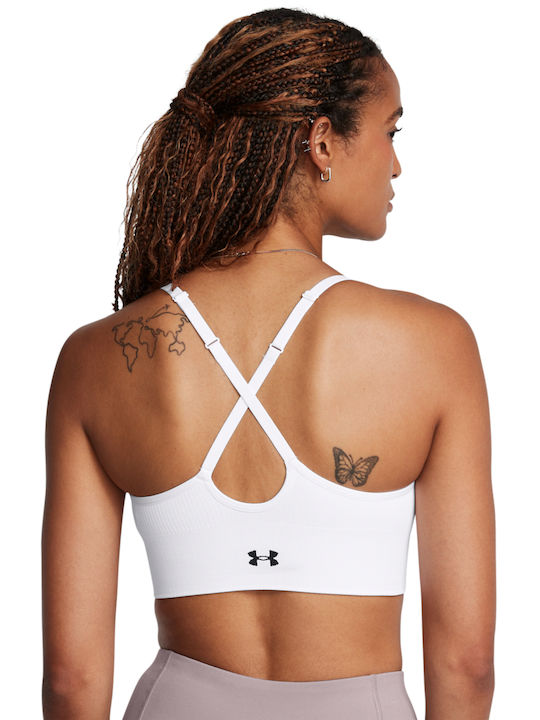 Under Armour Vanish Women's Bra without Padding White