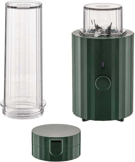 Alessi Plisse Blender for Smoothies 0.55lt Green