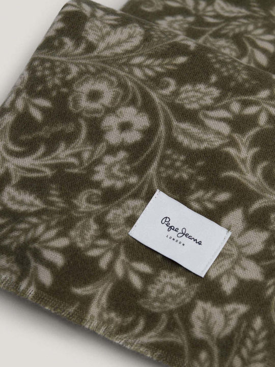 Women's Wool Scarf Green