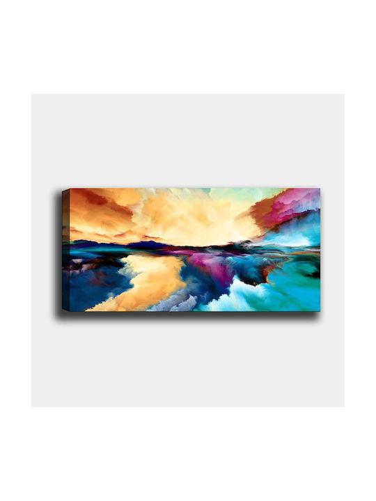 Megapap Abstract Clouds Gemälde auf Leinwand 120x50cm