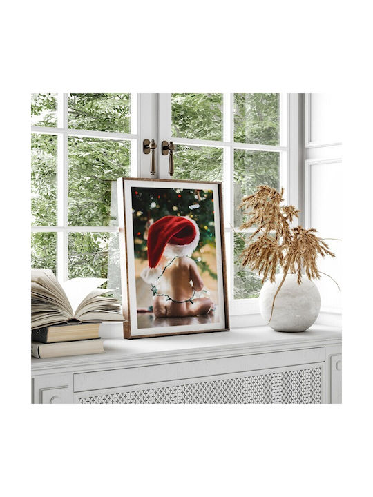 Walls Wooden Frame Poster 40x50cm