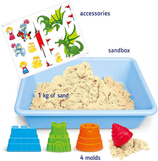 Genio Kids Set Castel de Nisip Kinetic Geniokids Din Povești