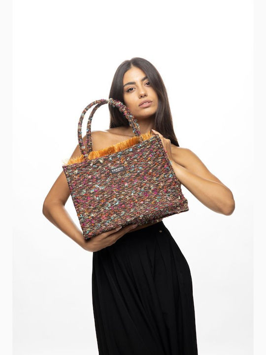 Sorena Handmade Women's Bag Tote Hand Multicolour