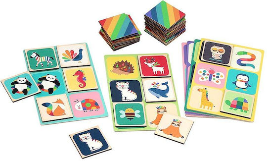 Vilac Animal Game Rainbow made of Wood for 24++ Months