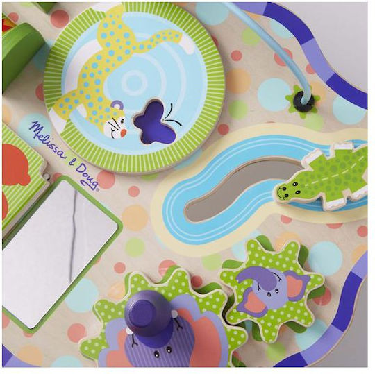 Melissa & Doug Маса за дейности Jungle от дърво за 12++ месеца