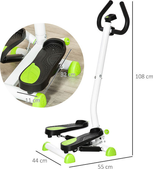 HomCom Mini Stepper με Ρυθμιζόμενο Ύψος