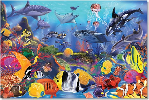 Детски Пъзел за 3++ Години 48бр Melissa & Doug