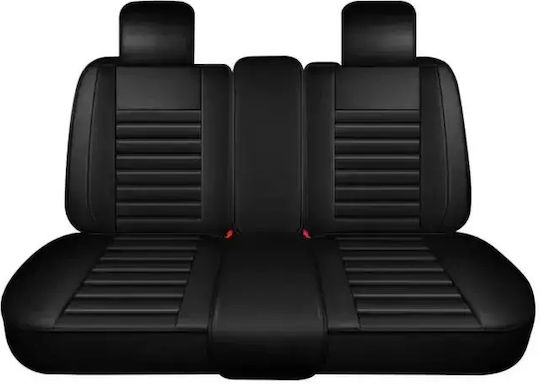 PerVoi Waterproof Car Cover Set 11pcs Leatherette Black / Blue