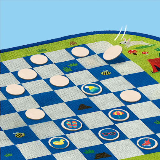 Настолна игра Checkers, Memory and Holiday Ses Creative