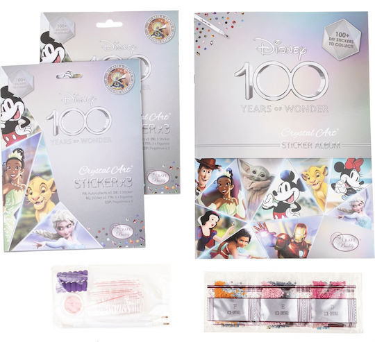 Set de Autocolante Disney 100g Craft Buddy Kit Pictură cu Diamante