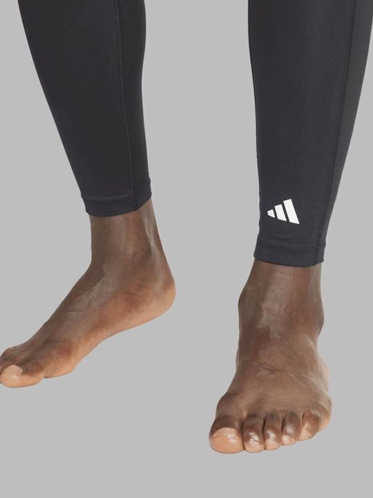adidas Techfit Colan sport pentru bărbați Compresie Lung Negru