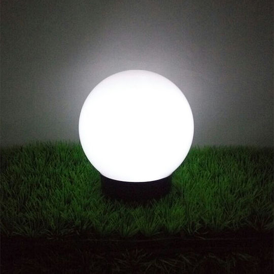 Solar Led Gartenlampe Lampe Große Kugel Greenblue Gb166 25x25x58cm Weiß