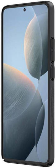 Nillkin Super Frosted Back Cover Silicon / Plastic Negru (Poco X6 Pro )