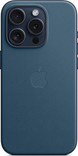 Apple Back Cover Fabric Blue (iPhone 15 Pro)