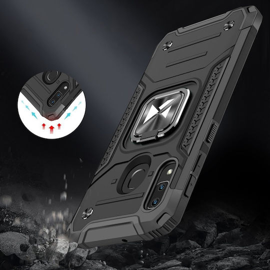 Wozinsky Kickstand Tough Cover Samsung Back Cover Πλαστικό Ροζ (Galaxy A22 5G)