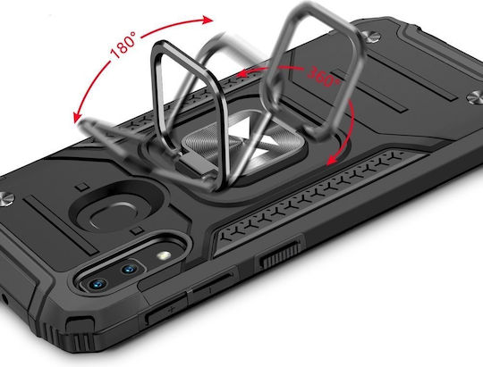 Wozinsky Kickstand Tough Cover Samsung Back Cover Πλαστικό Ροζ (Galaxy A22 5G)