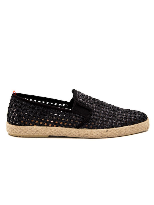 Perlamoda Men's Espadrilles Black