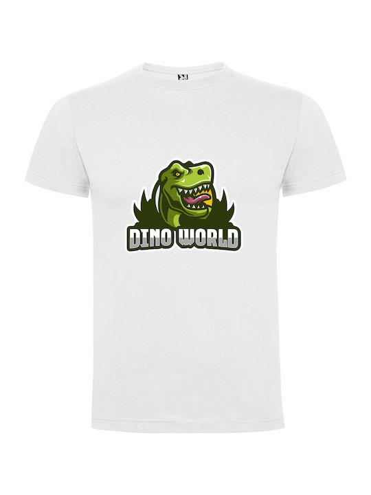 Dino Chrome Carnivores T-shirt White Cotton