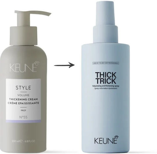 Keune Thick Trick Shampoo Mass Gaining For Dry Hair Hair 200ml