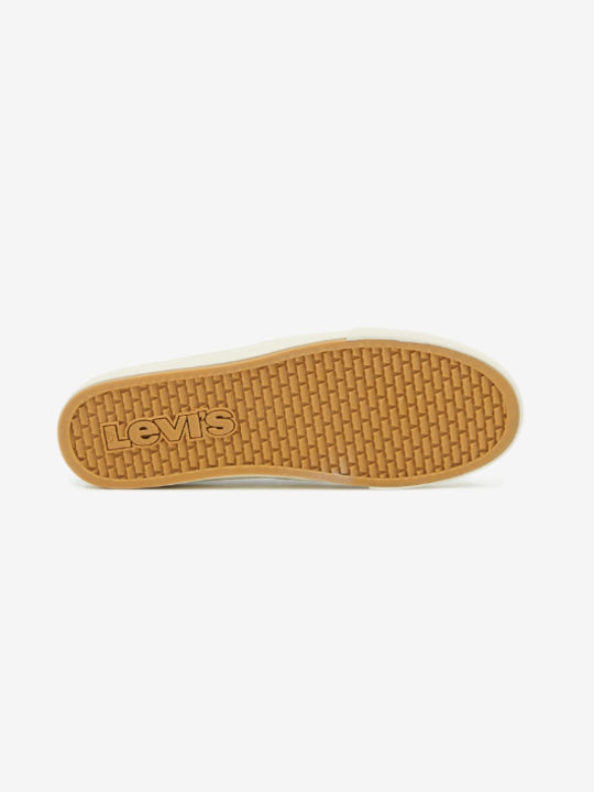 Pantofi sport slip-on ușori din material textil pentru bărbați Levi's Summit, bleumarin