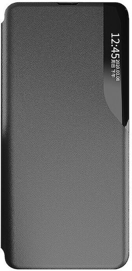 Ancus Book Synthetic Leather / Silicone Black (Galaxy A34) 40948