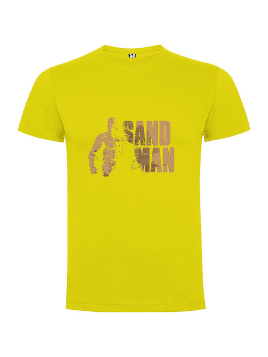 Endless Sandman Journey T-shirt Yellow Cotton