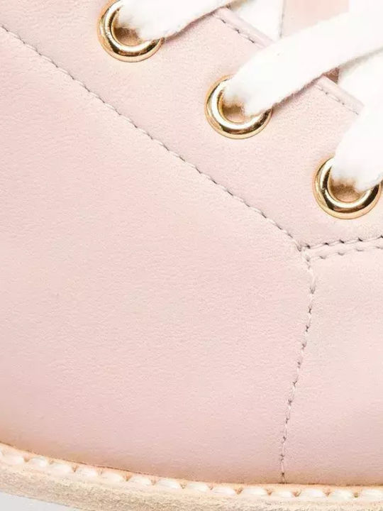 Hogl Women's Pink Salmon Leather Shoes