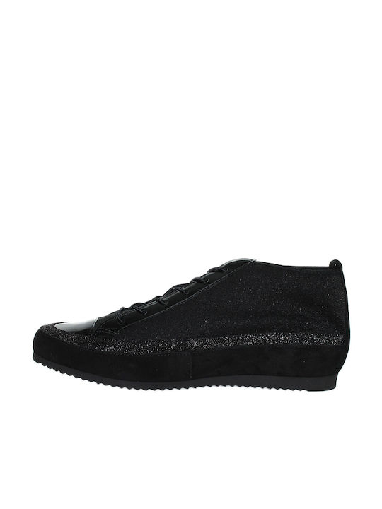Högl Damenschuhe Lurexstretch Schwarz Leichtgewicht