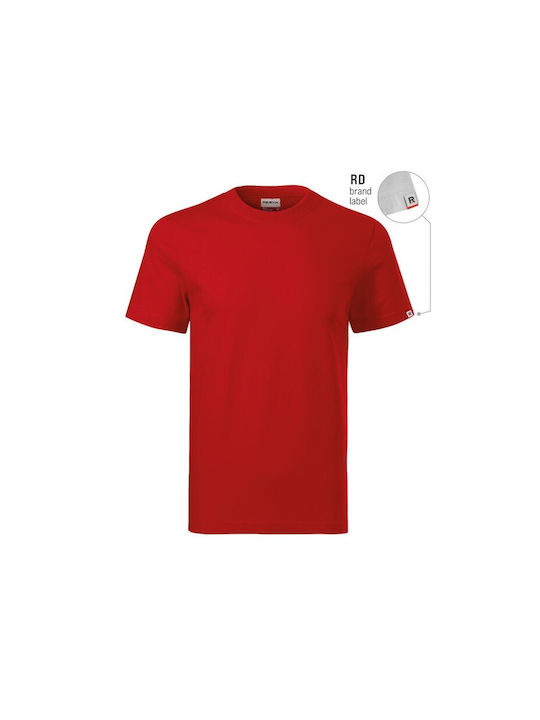 Malfini Men's Short Sleeve Promotional Blouse red