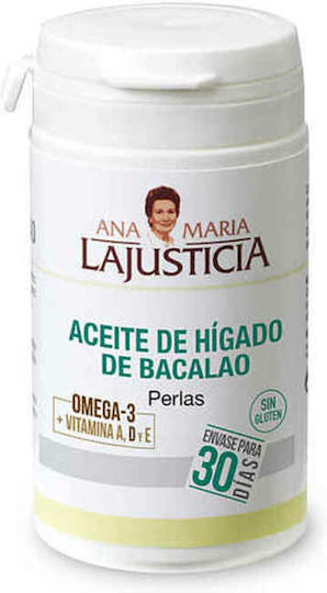 Ana María Lajusticia Omega 3 Lebertran 90 Softgels