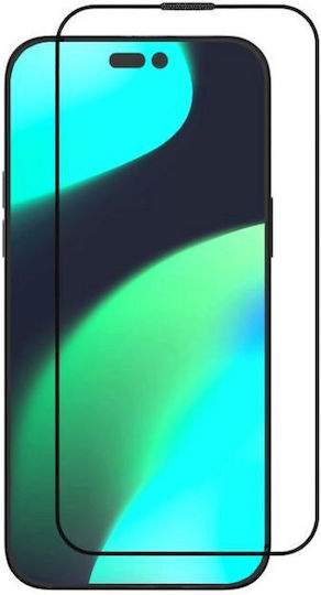 Devia Van Series Full Face Tempered Glass Μαύρο (iPhone 14 Plus / 13 Pro Max)
