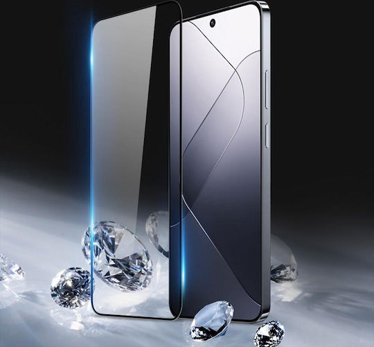 Dux Ducis Full Face Tempered Glass Μαύρο (Xiaomi 14 - Dux Ducis)