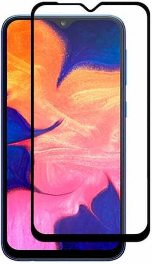 3D Закалено стъкло за цялото лице Черен (Galaxy A10)