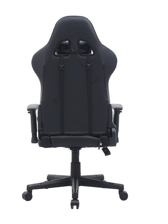 Oxford Home GC3031FB Καρέκλα Gaming Δερματίνης με RGB Φωτισμό Μαύρη
