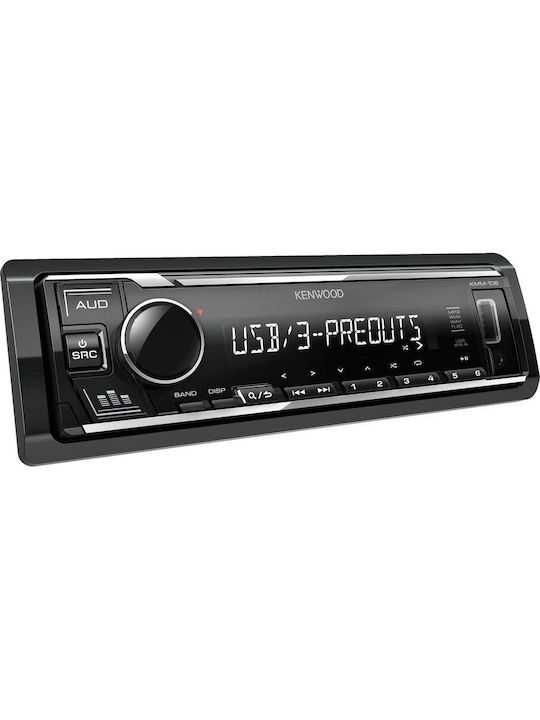 Kenwood Car Audio System 1DIN (USB) with Detachable Panel