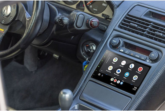 Pioneer Автомобилна Аудио Система (Блутут/USB/WiFi/GPS/Apple-Carplay/Android-Auto) с Тъчскрийн 8"