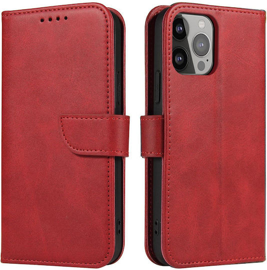 Hurtel Magnet Book Silicon / Piele Negru (Galaxy A14)