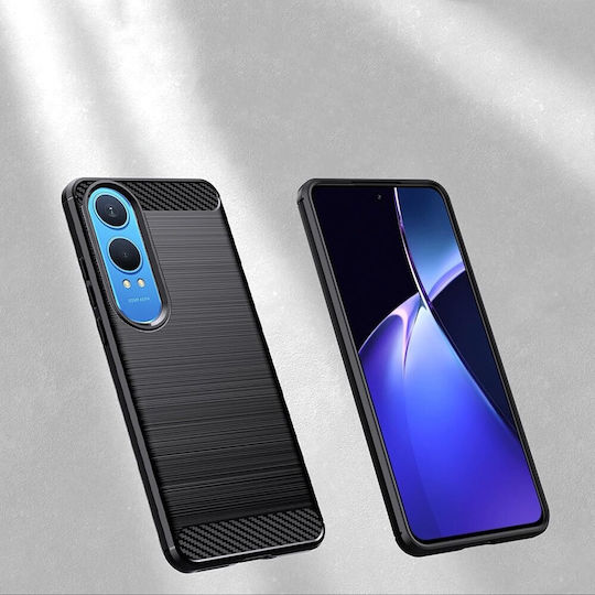 Techsuit Carbon Back Cover Σιλικόνης Μαύρο (OnePlus Nord CE 4 Lite)