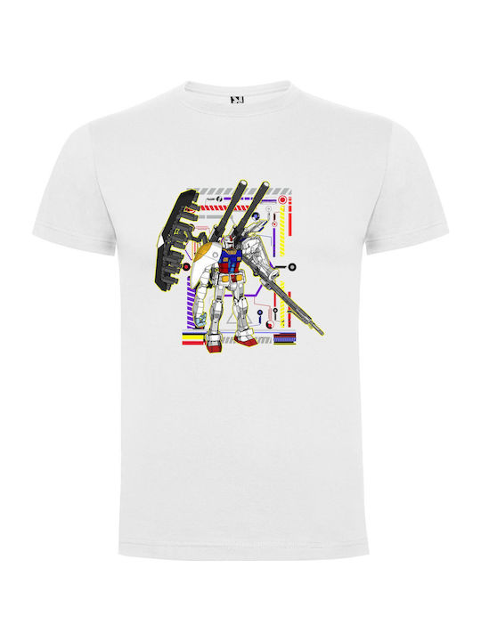 Gundam Fusion: Organic Elegance T-shirt White Cotton