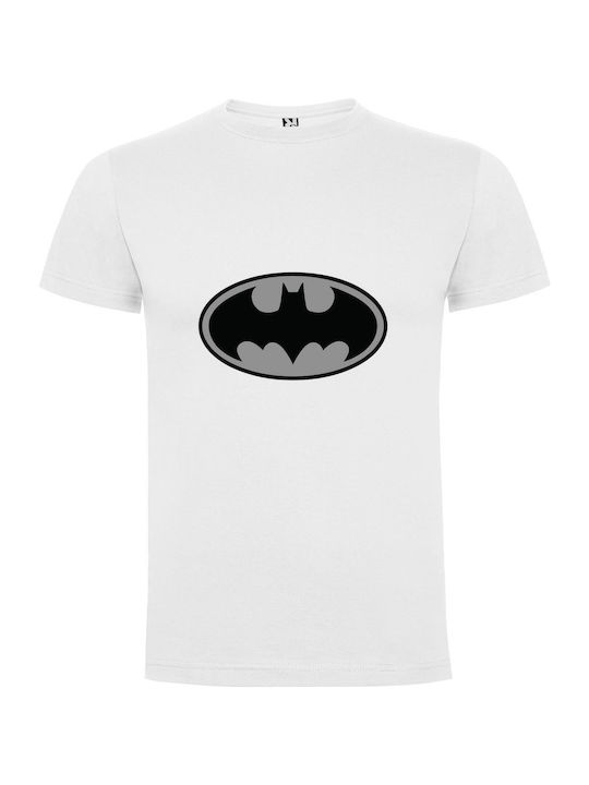 Epic Batman: Dark Vengeance Tricou Batman Alb Bumbac